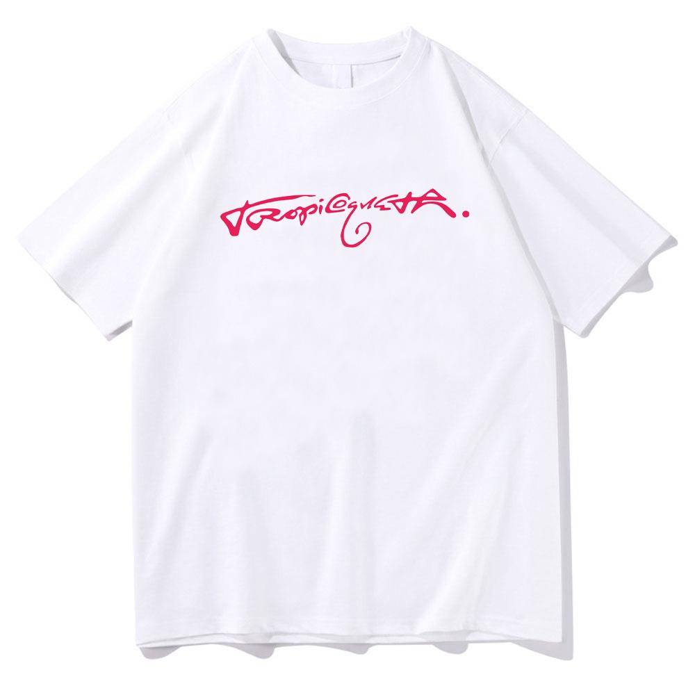 Karol G Tropicoqueta Trička Módní Dámské Grafické Tričko Trendy Tričko Léto Vysoce Kvalitní Bavlna Y2K Tričko Cenově Dostupné Oblečení