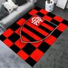Novo Tapete para Sala de Estar, Quarto, Decoração de Sofá de Casa do Clube de Regatas do Flamengo 2025, Tapete de Chão Antiderrapante para Brincadeiras de Crianças