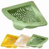 Magnetic Sink Drain Basket Triangle Vegetable and Fruit Drainage Basket Food Waste Filter Collector Kitchen Storage Organizer