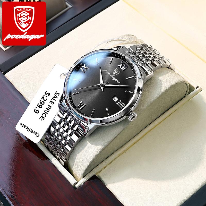 826 Top High Quality Sport Watches for Men Waterproof Classic Stainless Steel Fashion Man Wrist Business Quartz Watches