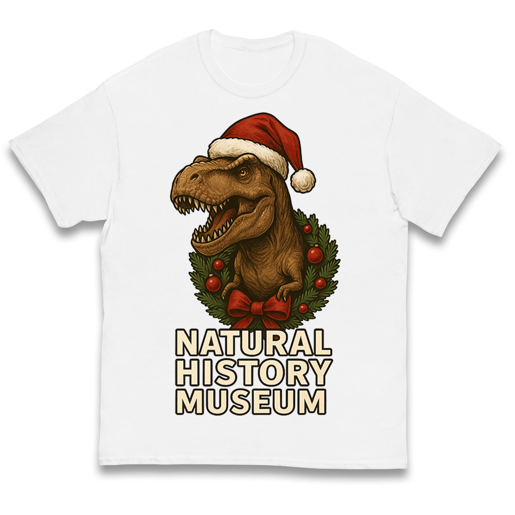 

Natural History Museum Christmas Kids T Shirt 150