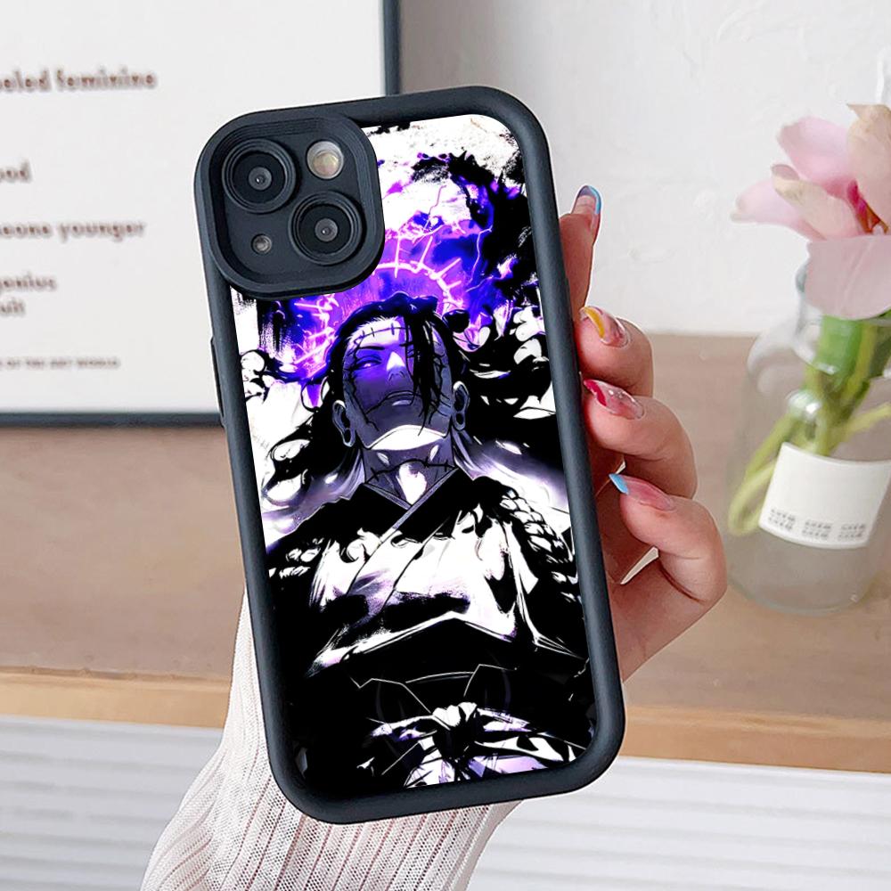 Jujutsu Kaisen Geto Suguru Phone Case for iPhone 17 16 15 14 13 12 11 Air Pro Max Plus Thicken TPU Colorful Cover Luxury Cover