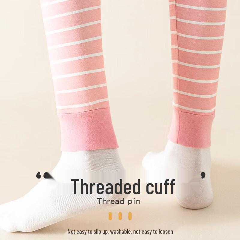 Yuzhaolin Girls' Cotton Thermal Leggings