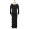 Grenzüberschreitendes One-Shoulder Mini-Abendkleid - Europäischer & Amerikanischer Stil