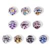 Nail Art Jewelry High-Quality Fat Square Handmade Stacking Diamond Finished Diamond Nail Art Diamond Jewelry K9 Crystal Nail Art Diamond