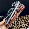 For iPhone 17 Pro Max Case Compatible with MagSafe IMD Leopard Print TPU PC Phone Cover