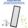 LITE-Vacuum Cleaner HEPA Filters Replacement-For Xiaomi For Mijia M40S/OV31CN Compatible-Washable Spare Parts 8PCS