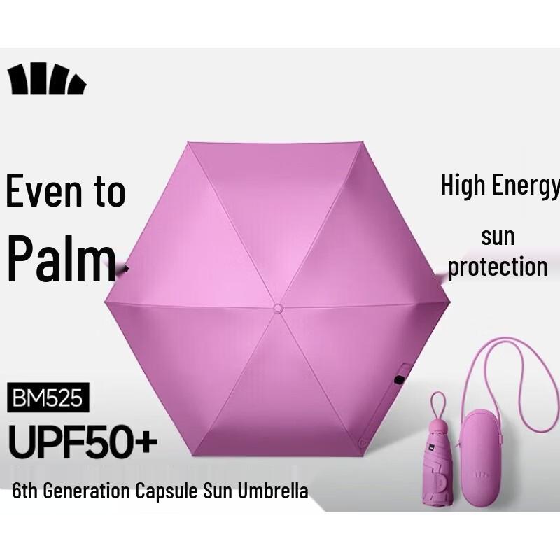 Beneunder UV Protection Five-Fold Capsule Umbrella