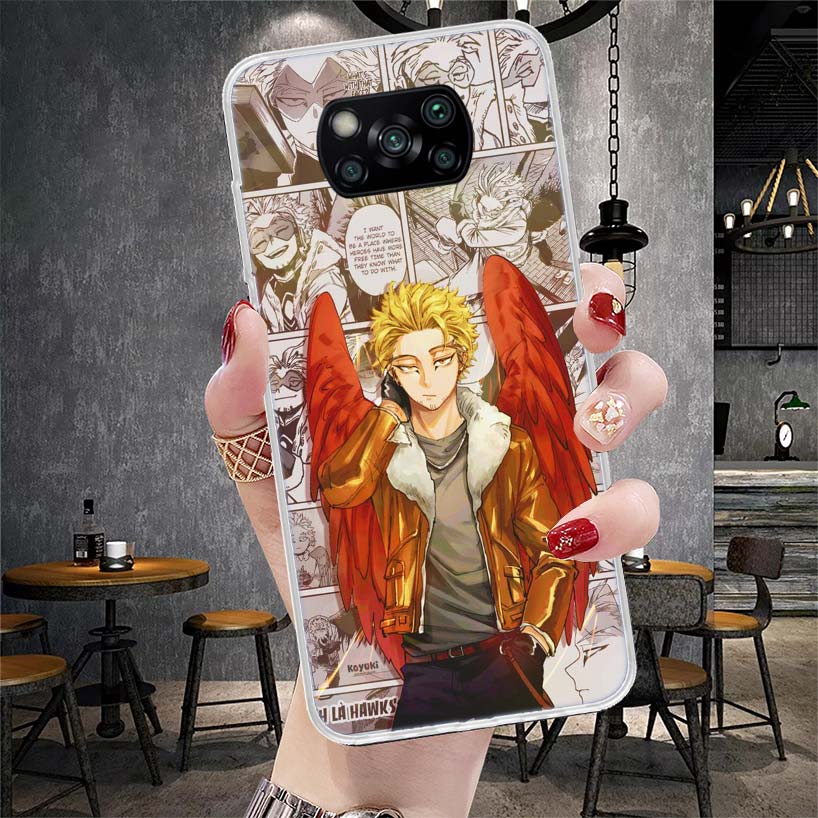 My Hero MHA Deku Phone Case For Xiaomi Redmi 15C 15 13C 13 Poco X5 X6 X7 F7 Ultra M7 12C 12 10 10C 9C 9A 9T 9 Fundas Poco X3 X4