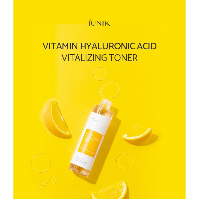 iUNIK Vitamin Hyaluronic Acid Vitalizing Toner - 200ml