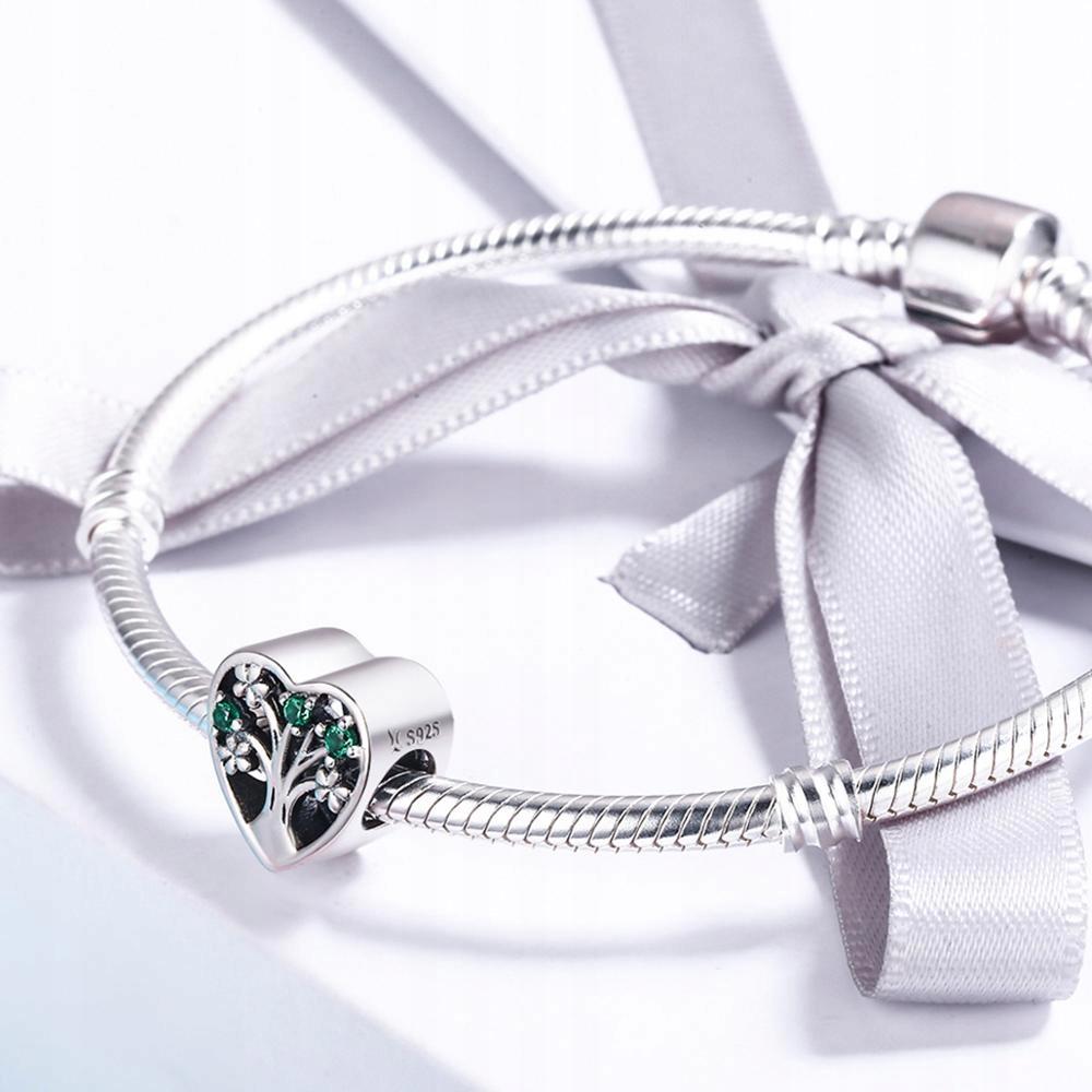 Charms Do Pandora Zawieszka Charms Drzewo Życia Serce Srebro 925 Charmsy Trusky