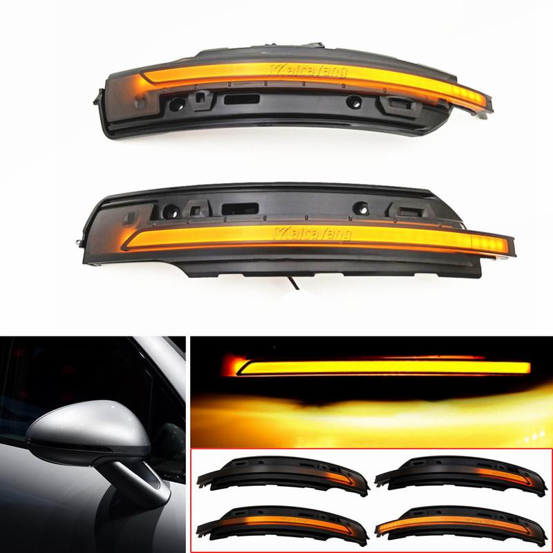 For Porsche Macan 2014 2015 2016 2017 2018   LED Dynamic Turn Signal Light Side Mirror Blinker Indicator Light