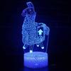 Fortnite 3D Anime Lampe Aktivität Cosplay Muster LED Nachtlicht Gamer Dekoration Niedlich und Charmant Tischlampe Anime Zimmerdekoration Geschenk Spielzeug