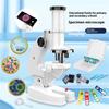2235 Children Microscope 1200X Magnifying Phone Observation STEM Students Science Experiment Toy