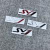 3D ABS SVJ 63 Emblem Stickers Fit Lamborghini Aventador Rear Tail Waterproof Sport Auto Tuning Badge Decals