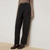 Elva' Island Women's Pleated Straight-Leg Suit Pants