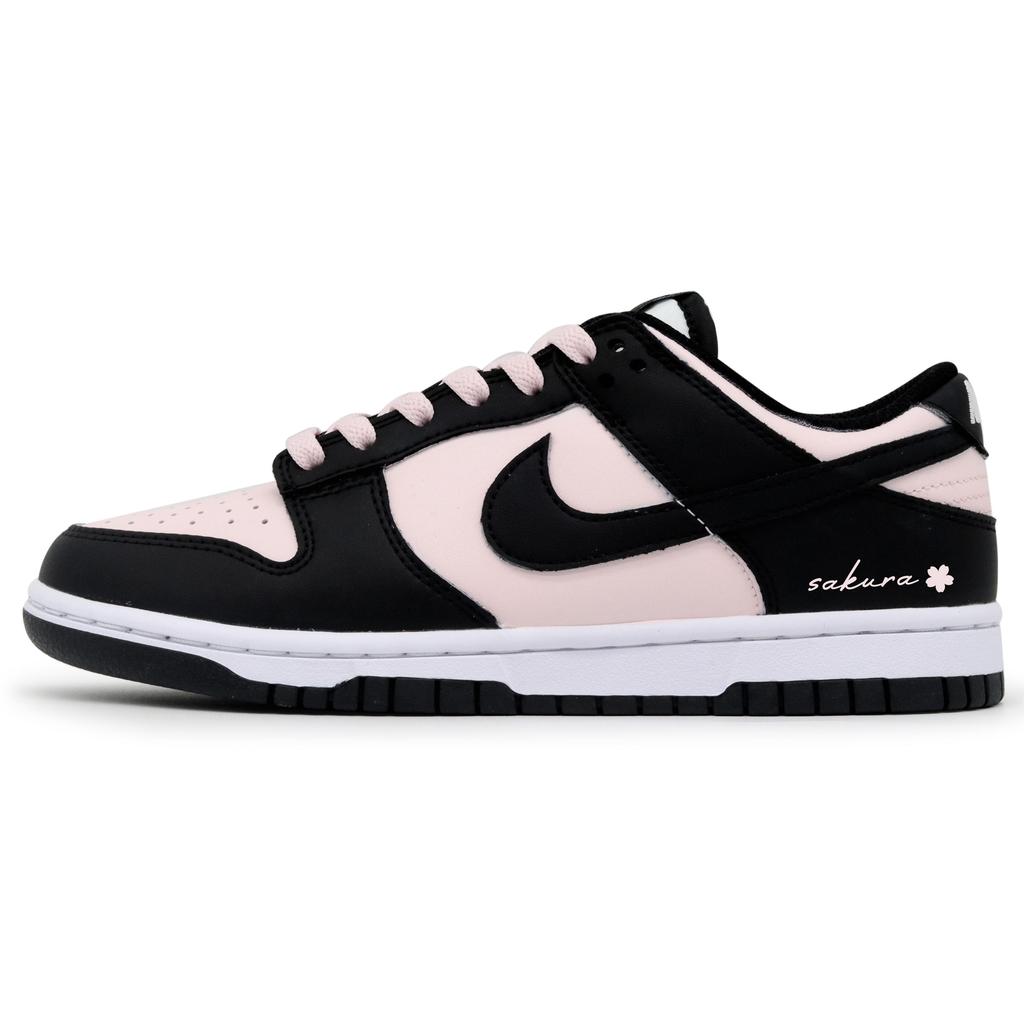 Nike Dunk Low Top Skateboard Shoes Unisex Black Pink DD1391-100(Team1279-S-BOX)