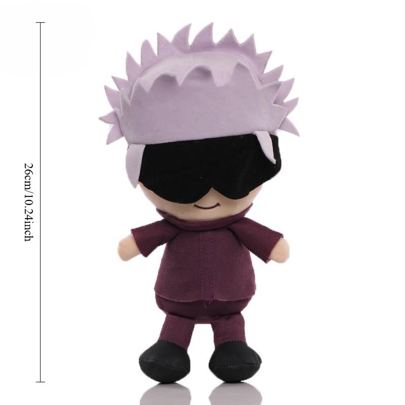Jujutsu Kaisen Plush Satoru Gojo Fushiguro Megumi Itadori Yuji Inumaki Toge Anime Figure Stuffed Kawaii Toy Gift Toy