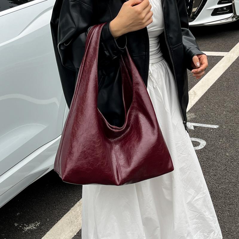 Vintage Underarm Bag Women's Tote Bag Large Capacity Shoulder Bag