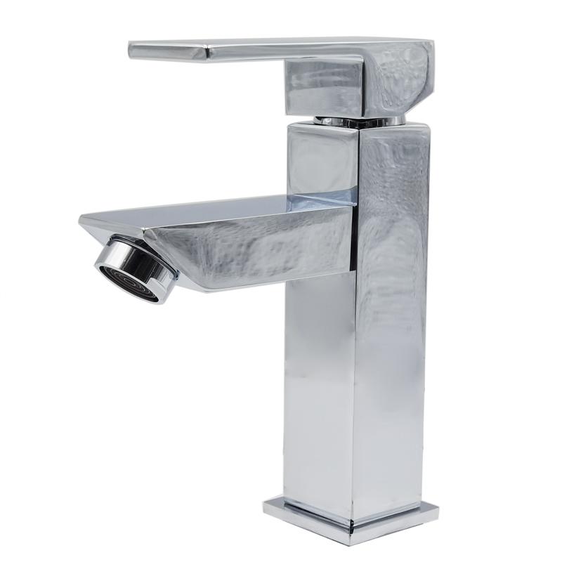 Brass Chromed Mixers Hot and Cold Single Handle Wall Mounted Shower Mixer Tap Bathtub Faucet (as the picture,In-Wall B & S Faucets)