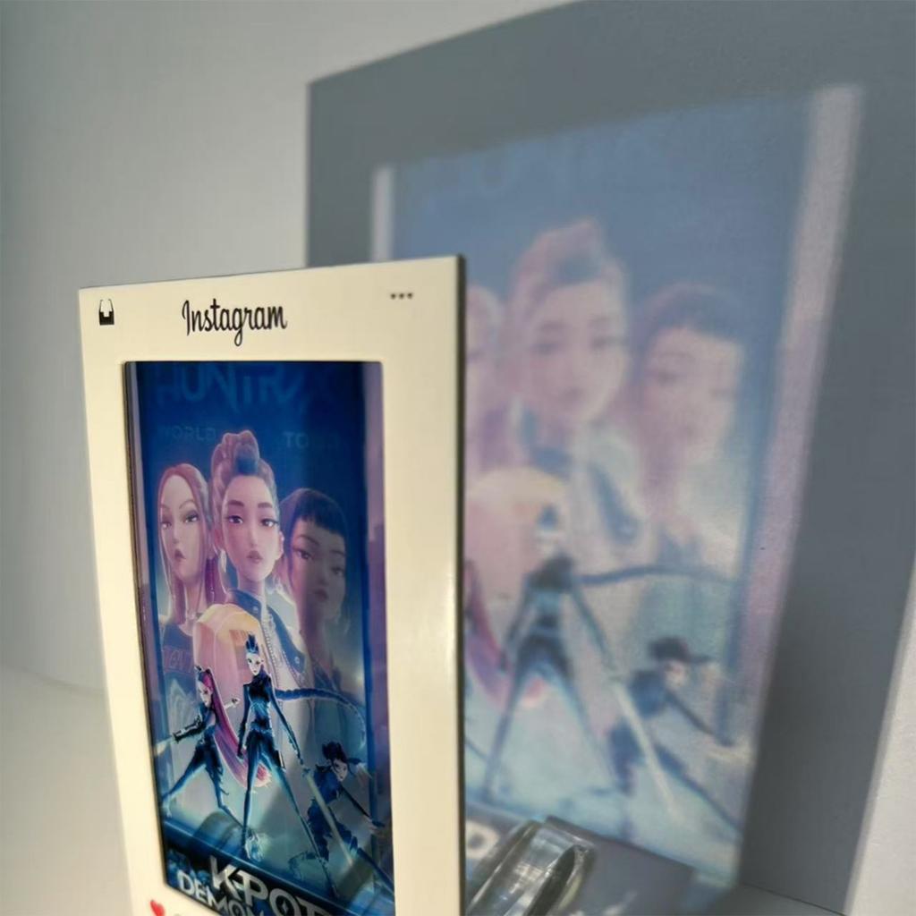 Style  Witch Group Reversal Film Light And Shadow Card Card Projection Transparent Card Support Card
