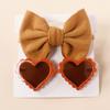 Baby Girls Headband Sunglasses Decor Kit Children Kids Supplies Seaside Beach- Accessories Bows Hair Band & Sunglasses