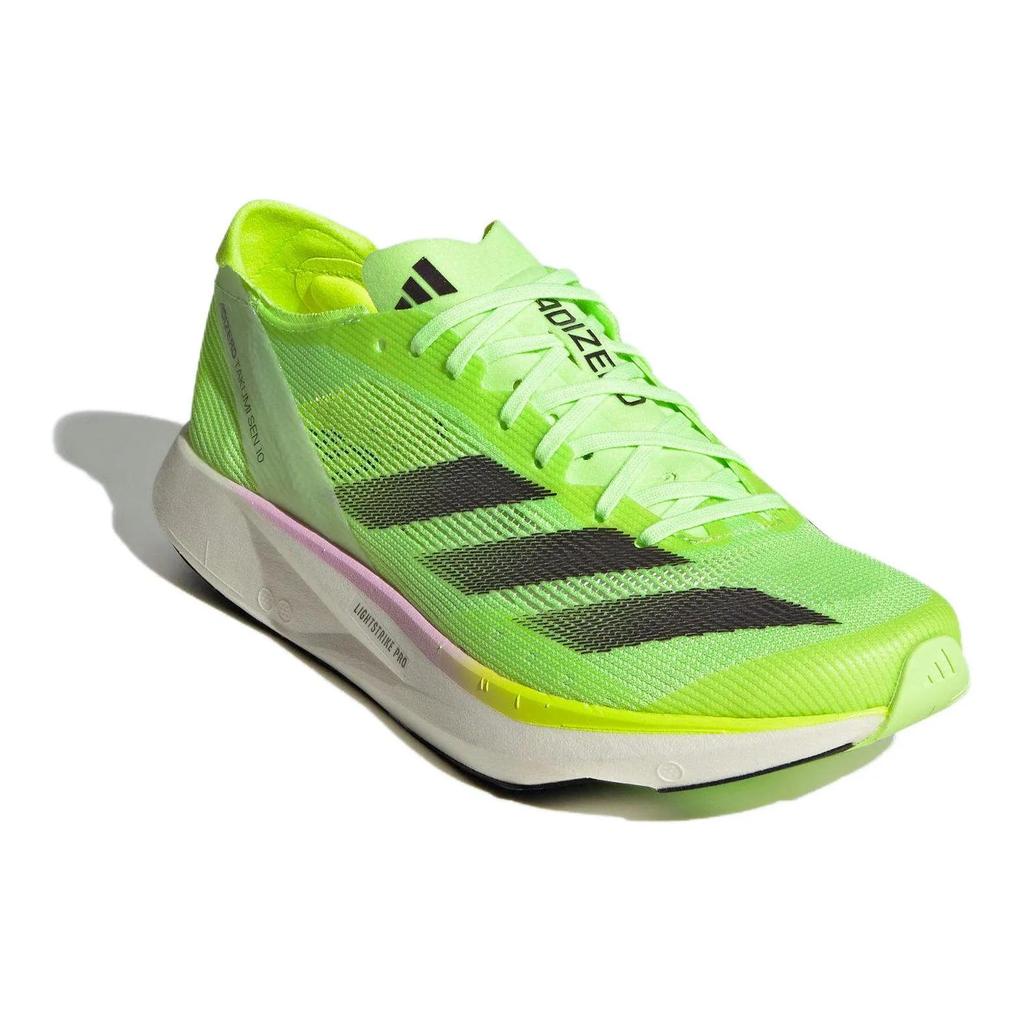 Adidas Womens Adizero Takumi Sen 10 'Green Spark' (women's sizes) Green Spark / Aurora Metallic / Lucid Lemon Running Shoes IG8206