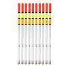 10 Pcs Plastic Fishing Floats Transparent 2.0g 2.5g 3.0g Fishing Bobber White Multi-Purpose Fishing Bobber Stick Sea Fishing