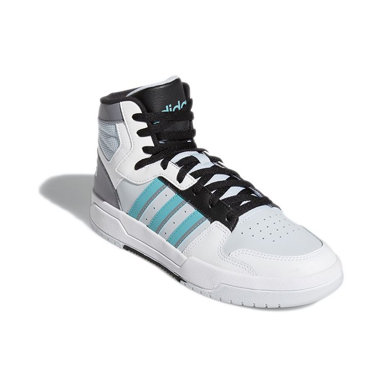 Adidas Neo Entrap Mid Comfortable High-Top Sneakers Unisex Sneakers White Blue Gray GX3794