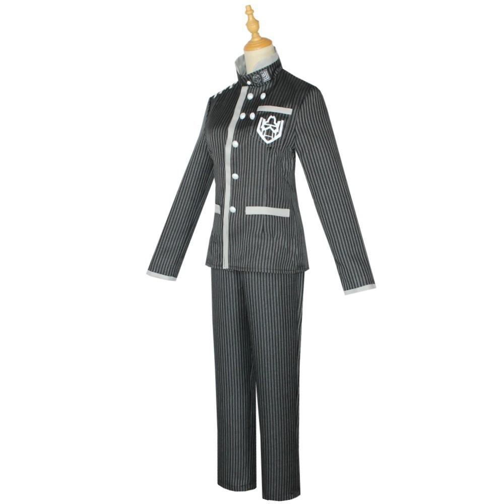 Danganronpa Saihara Shuichi Cosplay Attire With Knit Fabric For Role Play Events