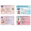 X-mas Eve Christmas Card Christmas Gift Santa Claus Driving License Sleigh Flying Riding License