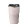 's "Nigoro" Tumbler, 360ml, Vacuum Insulated, Keeps Hot or Cold, with Lid, Stainless Steel, Light Pink, KIND