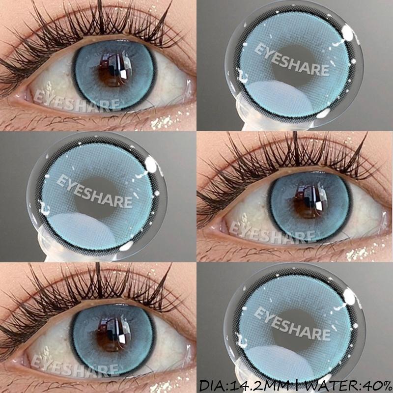 2Pcs Colored Contact Lenses for Eyes Cosplay Red Eye Lens Purple Anime Lenses Halloween Beauty Cosmetic for Eyes Yearly
