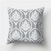 Home Decor Stylish Gray Pattern Digital Print Pillow Covers Pattern Cushion Cover Suitable for Sofa Bedroom Car Pillow Cover