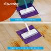 CLEANHOME Floor Attaches and Detaches in 1 Drain 24cm Wiping for and Hardwood Includes 10 Disposable Dry Wipes Instructions Video Wiper, Second,