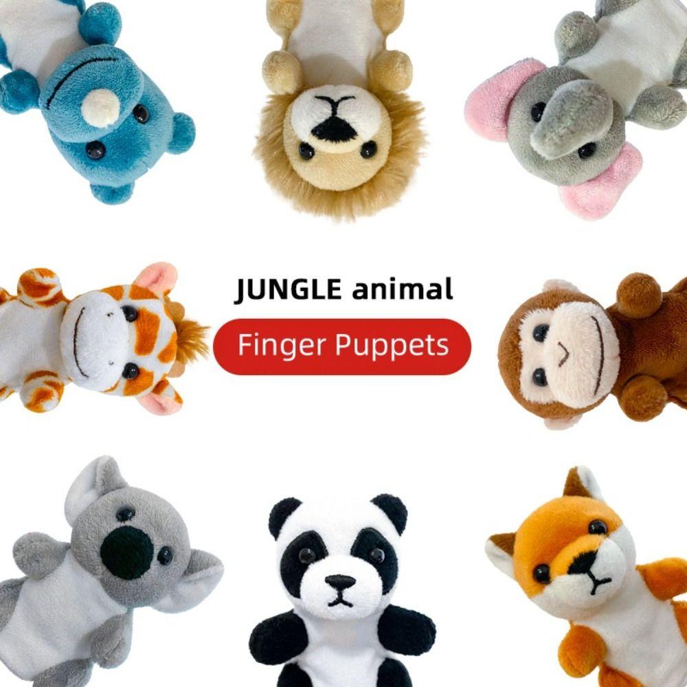 Stuffed Doll Animal Hand Puppets Role Play Puppets Plush Toy Finger Puppets  Party Favors