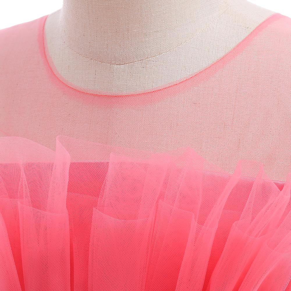 Baby Girls Ruffles Party Dress Elegant 3 8 Year Fluffy Evening Princess Birthday Kids Dresses For Girl Wedding Children Costume