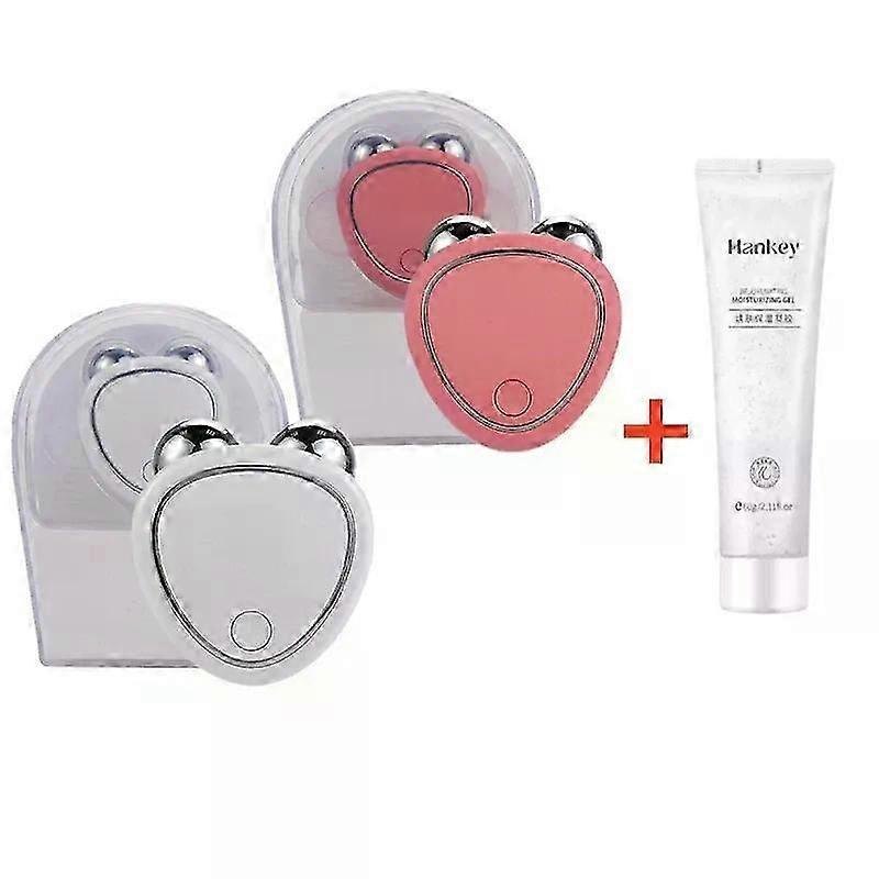 2025 Facial Electric Face Lifting Roller Massager EMS Microcurrent Face Skin Tightening Rejuvenation Face Massage Skin Beauty Care