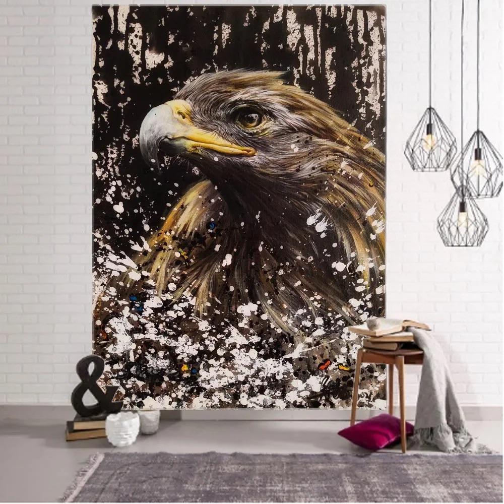 Owl Decorative Tapestry Office Living Room Decor Home Wall Tapestry