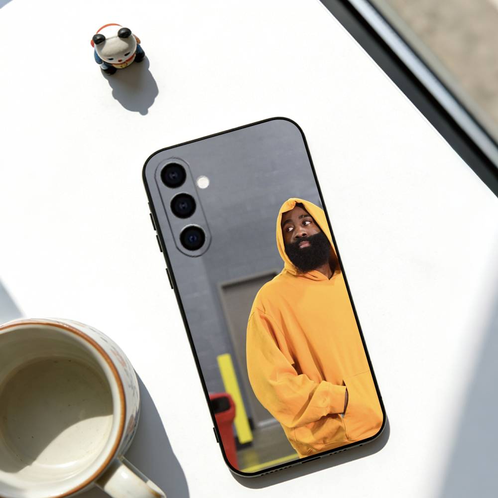James Harden Handyhülle Für Samsung Galaxy A73,A72,A71,A70,A53,A52,A51,Weiche Schwarze Hülle