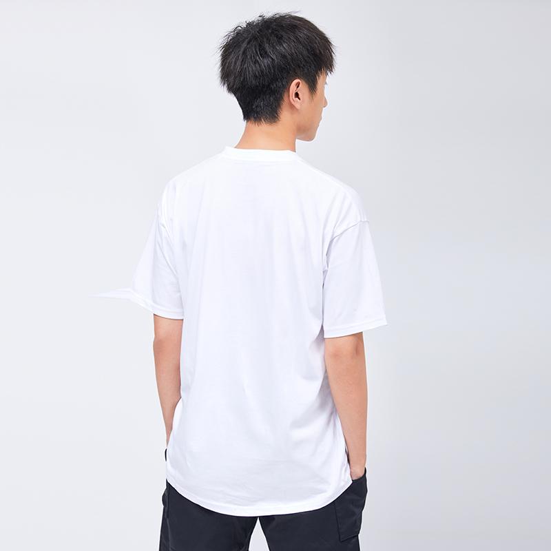 Onitsuka Tiger Alphabet Logo Print Oversized Short Sleeve T-Shirt Unisex Tops White 2183B196-100