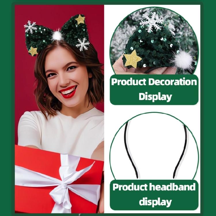 Christmas Party Seasonal Headbands Children Adults Holiday Hair Accessory for Holiday Parties and Celebrations