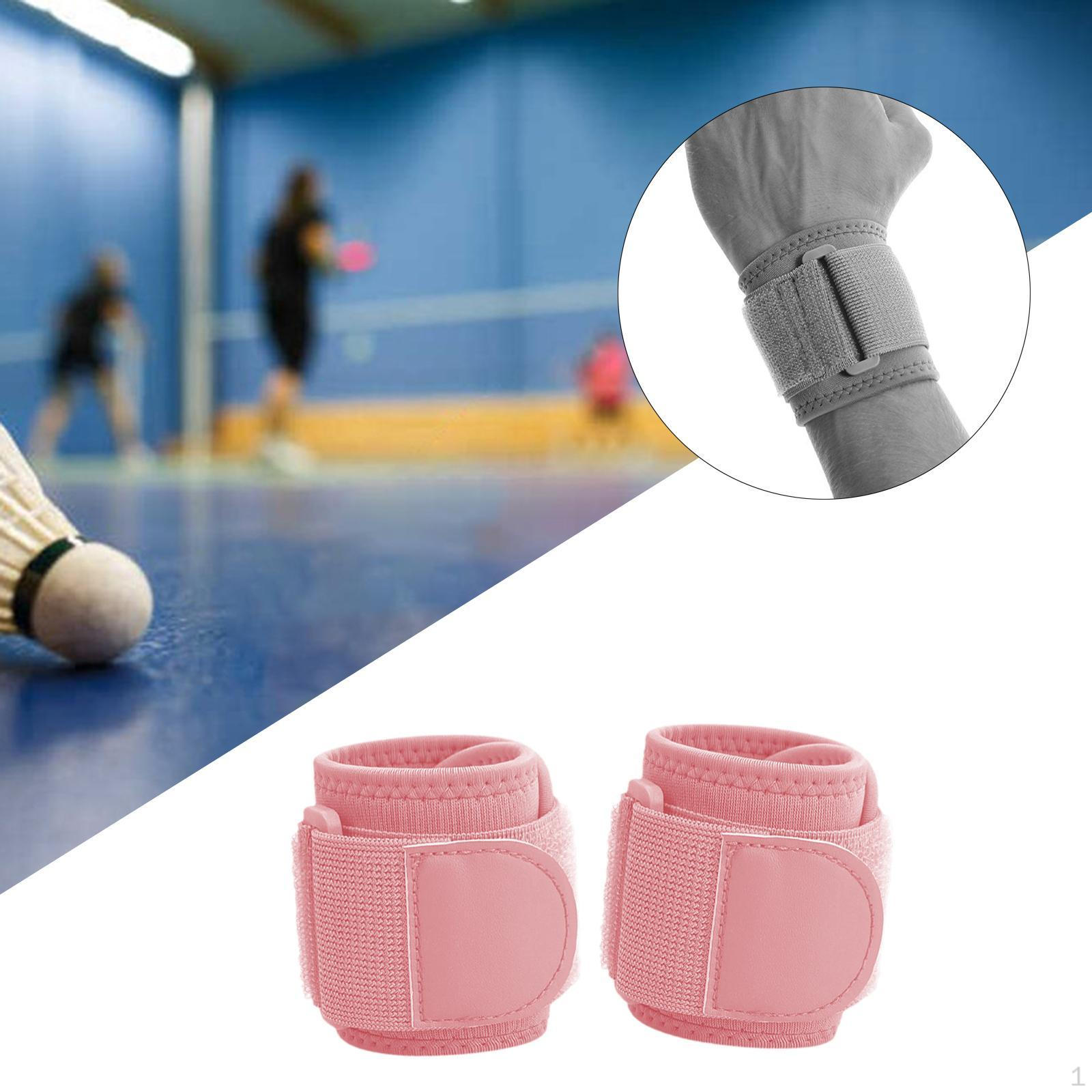 

2 шт. Спорт, дышащий фитнес для бадминтона, тяжелой атлетики, мужчины и женщины розовый