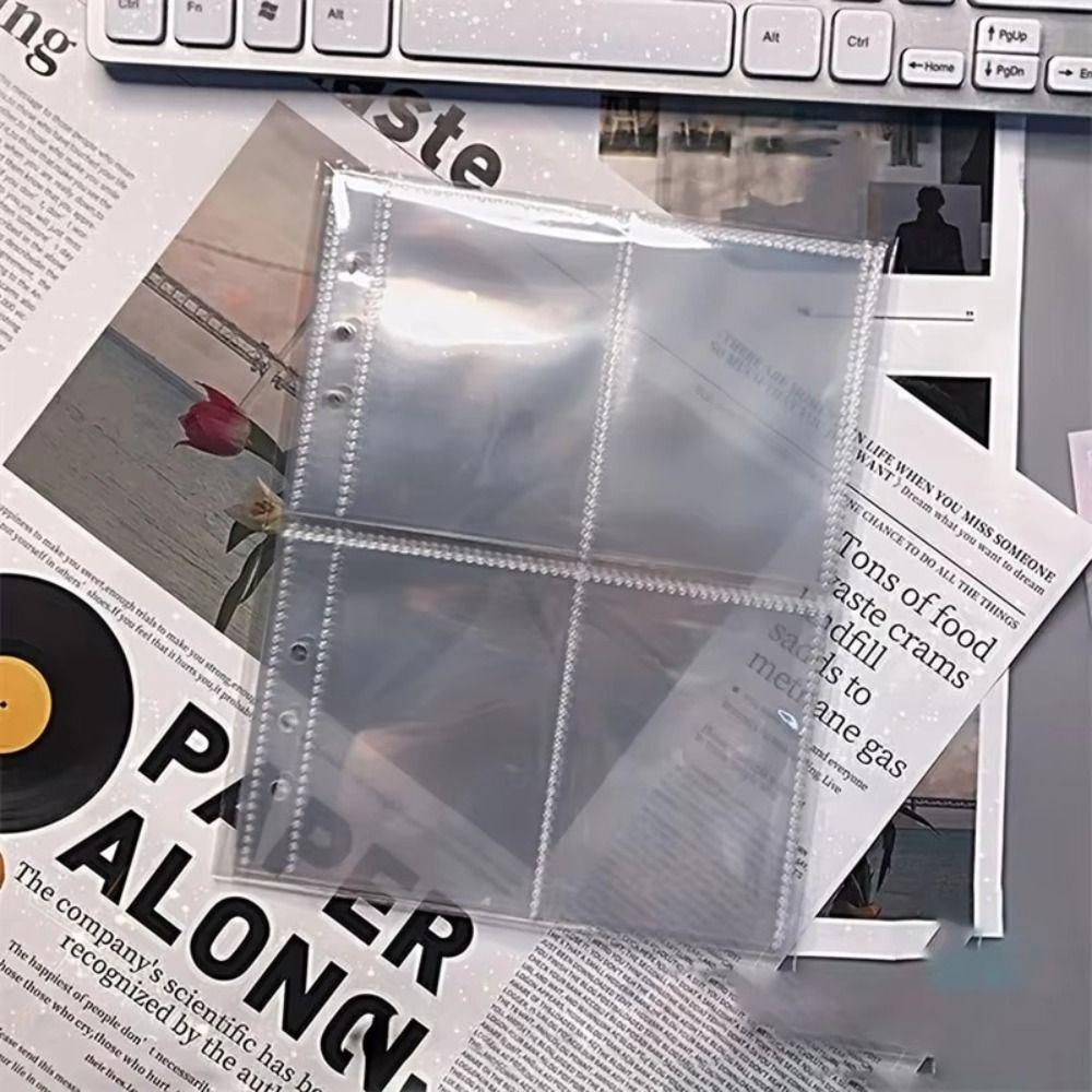 Multi-Pockets Photocard Sleeves A5 Size Photo Album Page Photo Album Sleeves
