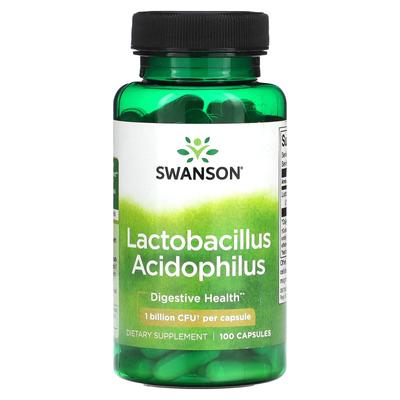 Lactobacillus acidophilus, 1 Milliarde KBE, 100 Kapseln