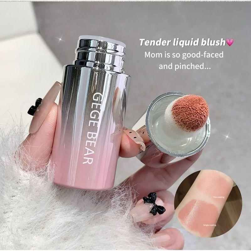 Gege Bear - Milk Coffee Water Velvet Cheek Blusher - 1-3