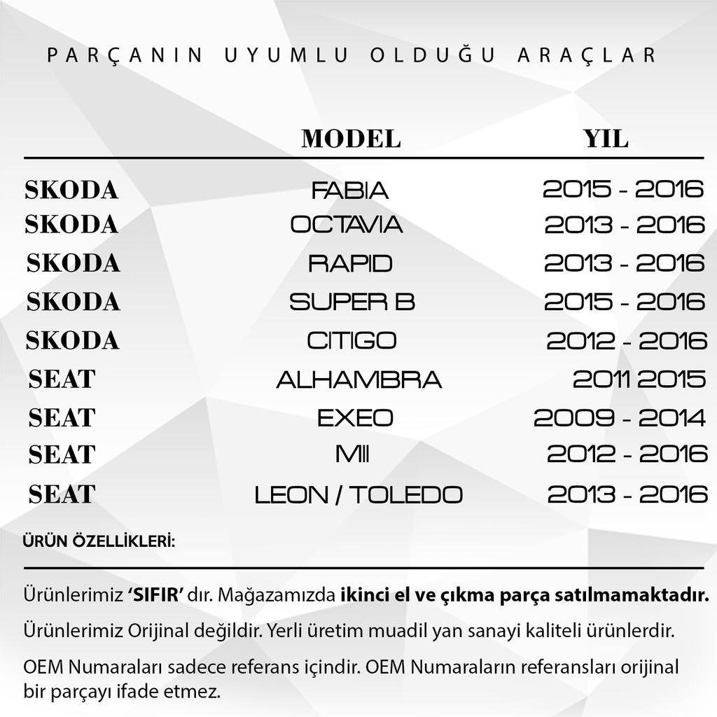 Terminal Socket for  A3, Skoda Octavia, Seat Leon