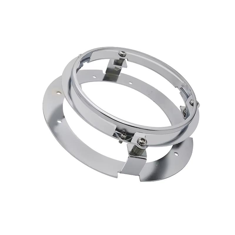 Universal Round 5 3/4" 5.75 Inch Car Motorcycle LED Headlight Mounting Bracket 5.75 inch 5 3/4 inch Headlamp Mount Brackets Ring