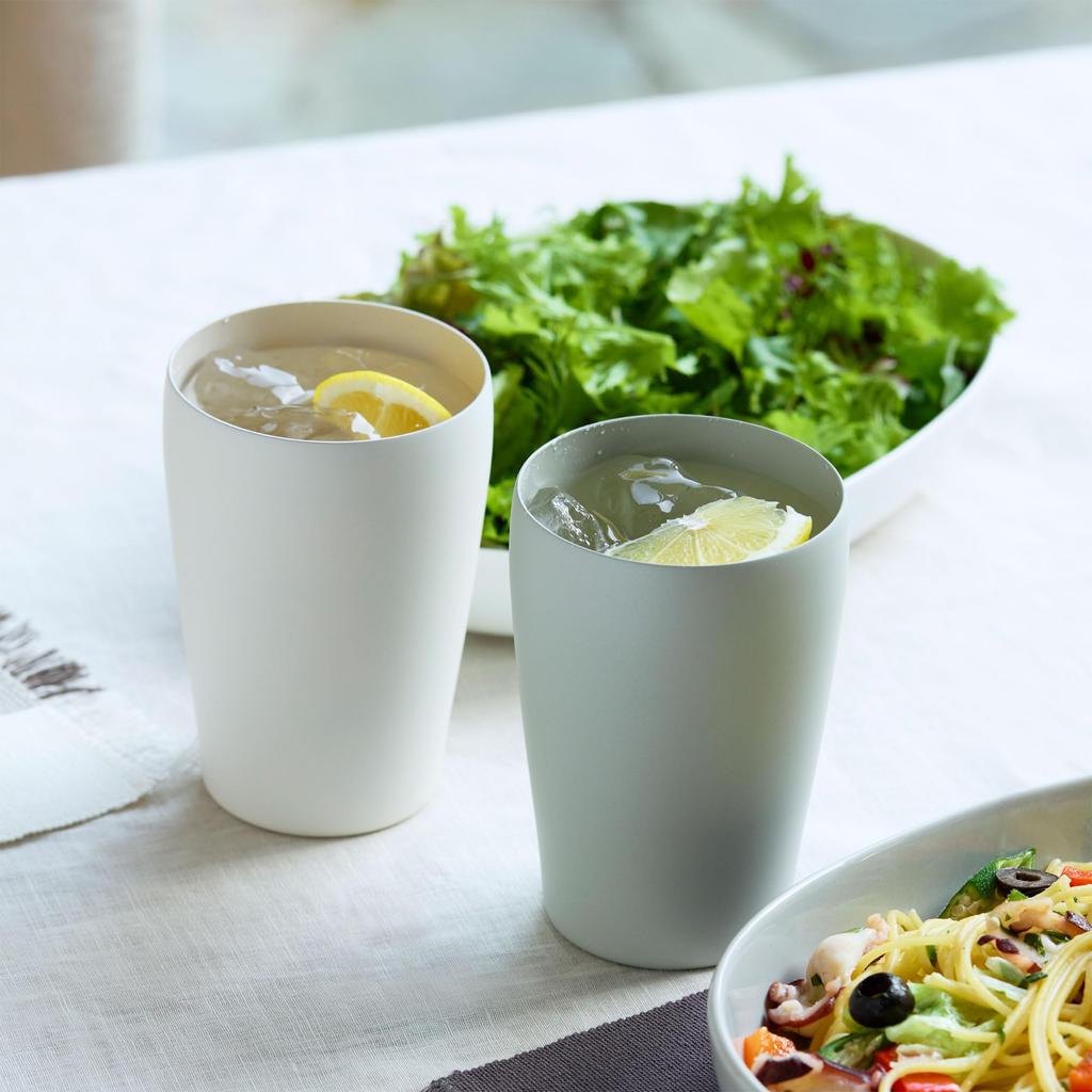 MUJI Stainless Steel Vacuum Insulated Tumbler Light 23103268 Double-Wall / Green, Approx. 450mL,