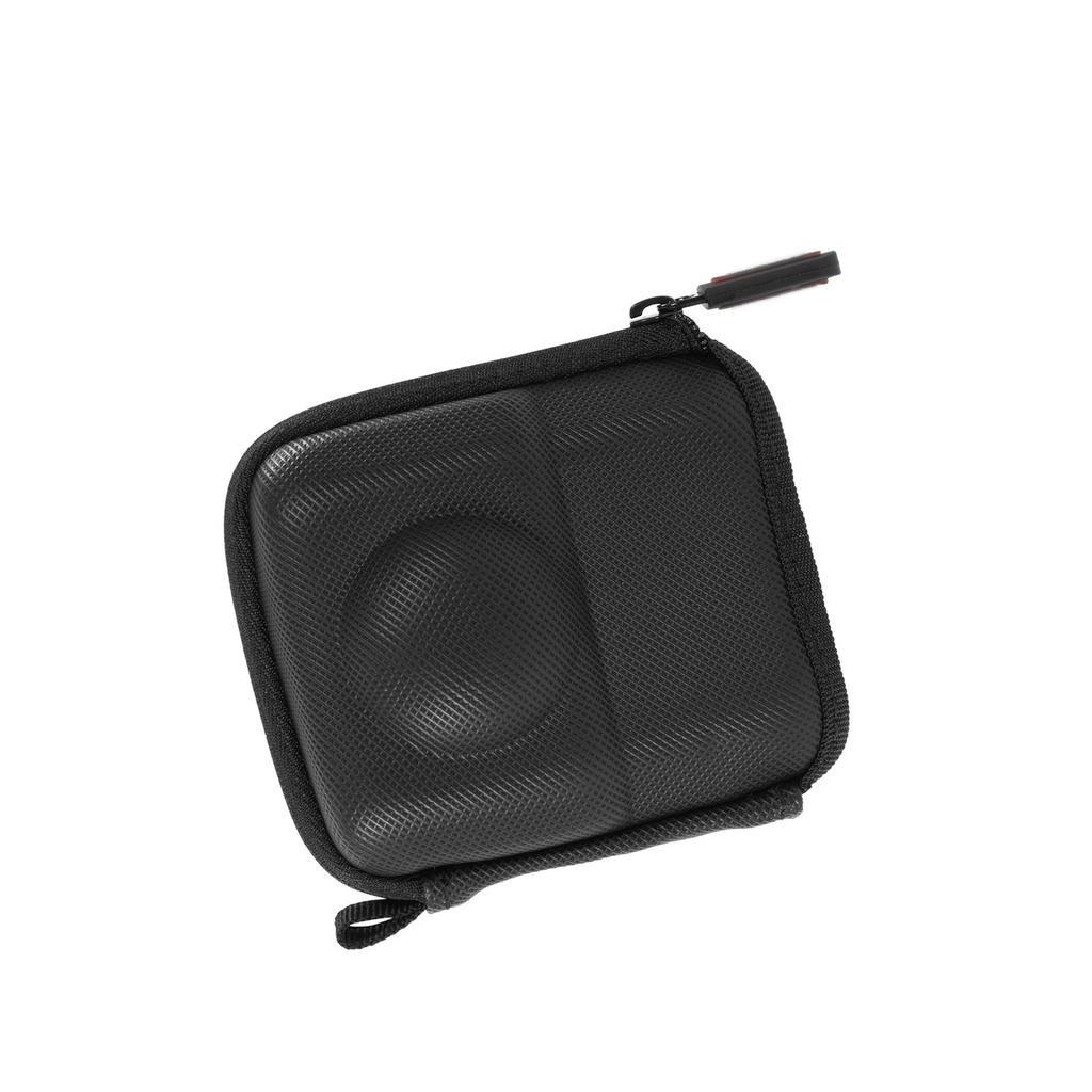 Carrying Case for Action Camera with Wrist Strap PU Leather Protective Travel Bag